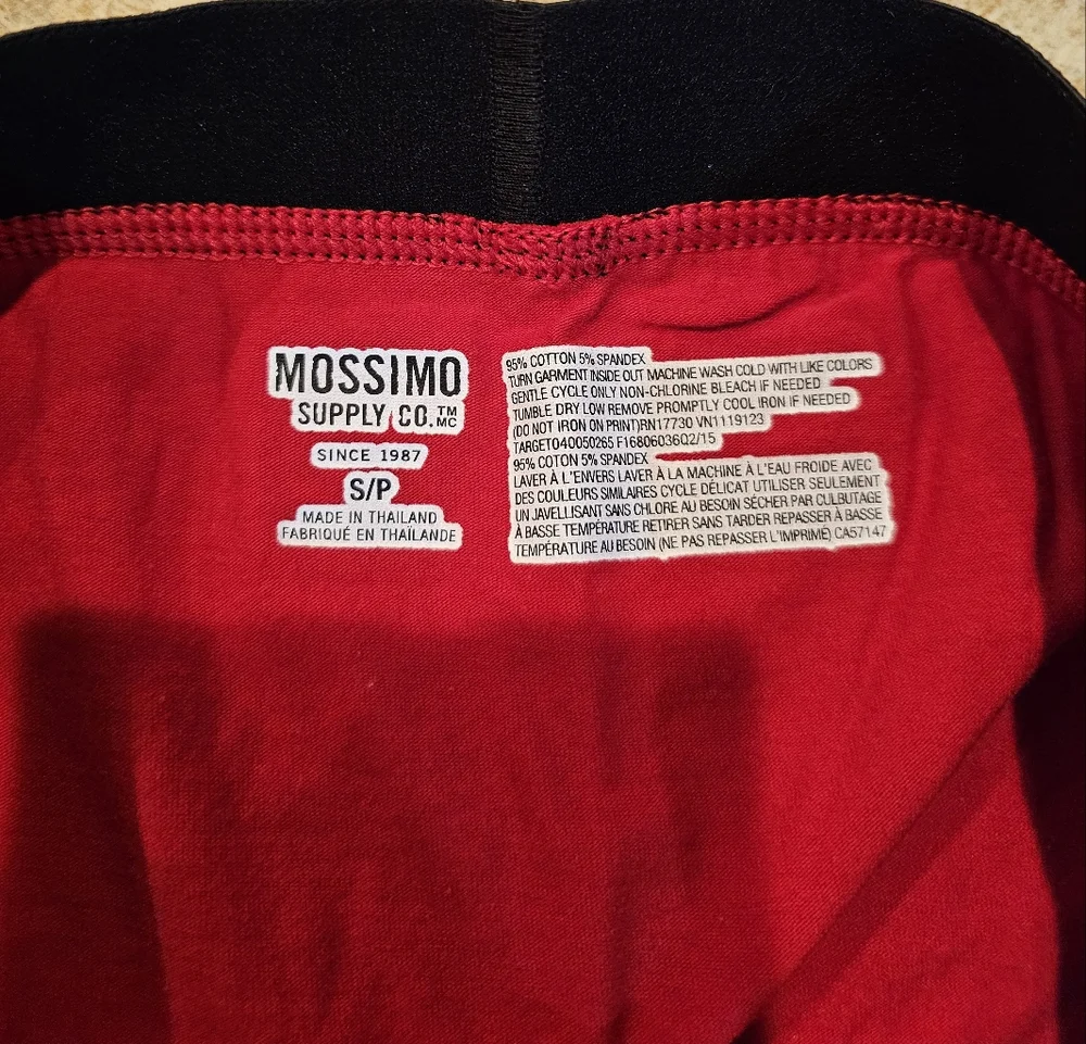Mossimo Supply Co. Red Boxer Briefs with Monster Frankenstein Graphic